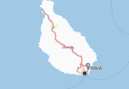 Babosa Baixa Map