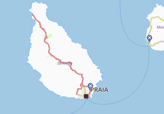 Kaart Plattegrond Châo de Touca