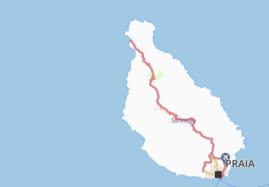 Châo do Curral Map