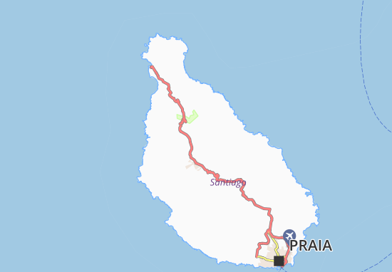 Achada Piloto Map