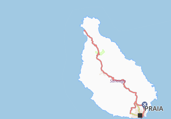 Kaart Plattegrond Tamareiro
