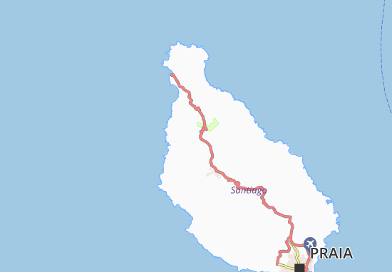 Kaart Plattegrond Passo de Vaca