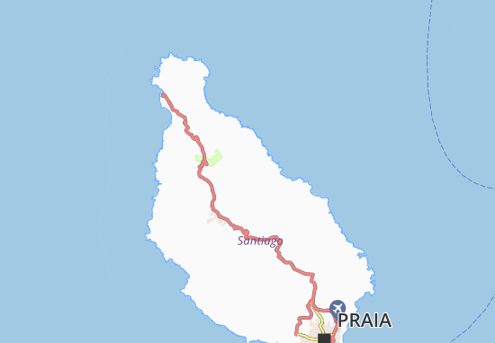 Cruz de Porlâo Map