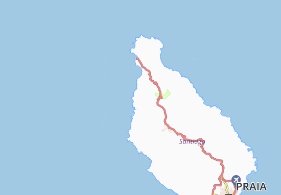 Cha de Garganta Map