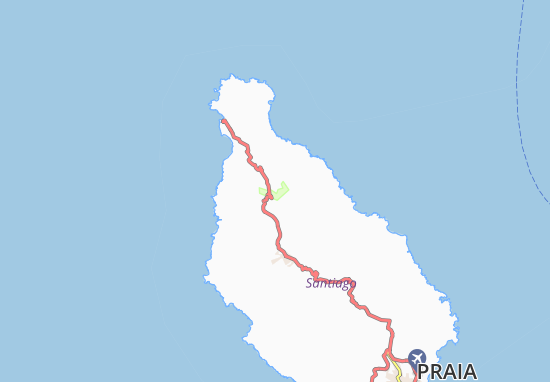 Covâo Riba Map