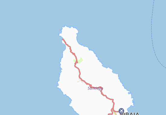 Cutelo Vermelho Map