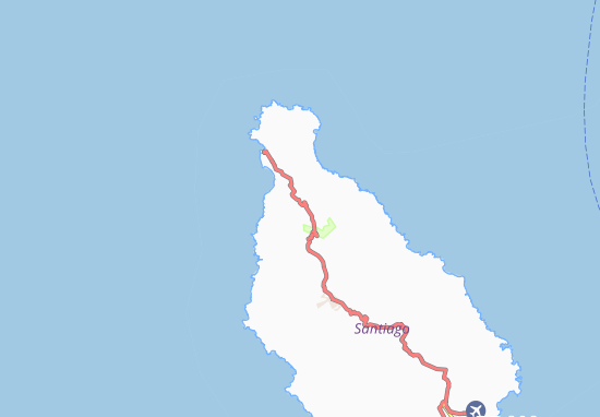 Achada Ponciano Map