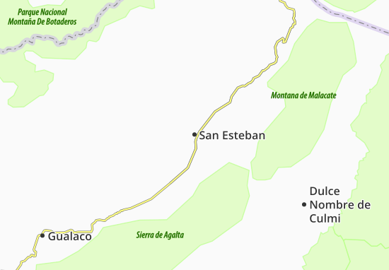 Mapa San Esteban