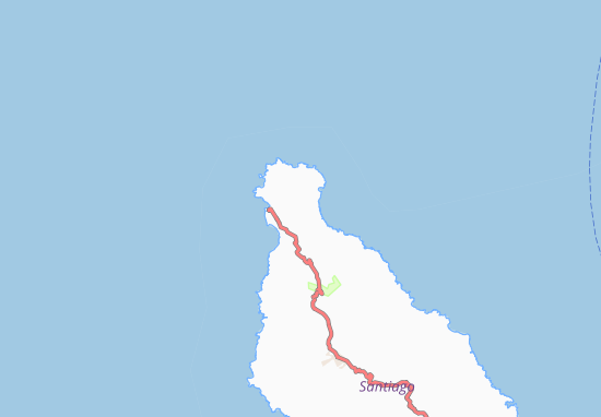 Achada Carreira Map