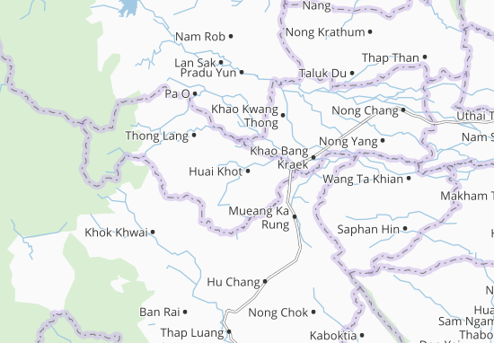 Mapa Huai Khot