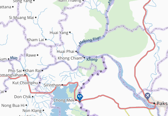 Mapa Khong Chiam