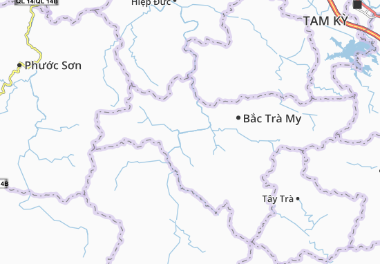 Kaart Plattegrond Trà Bui