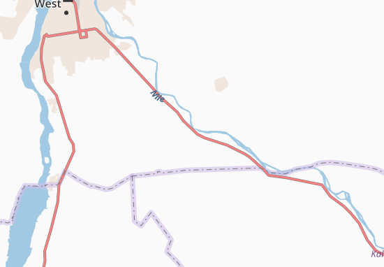 Karte Stadtplan Gedid-Heleif