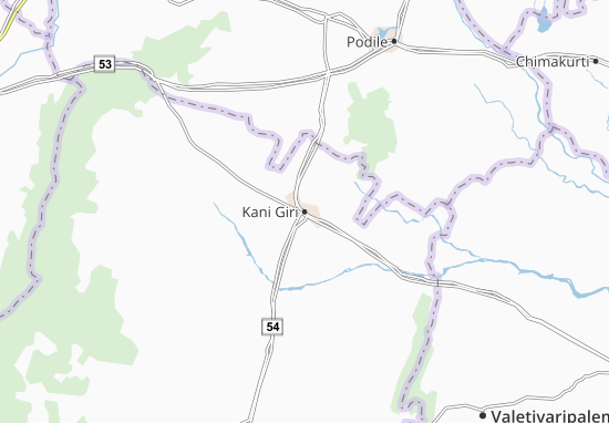 Mapa Kani Giri