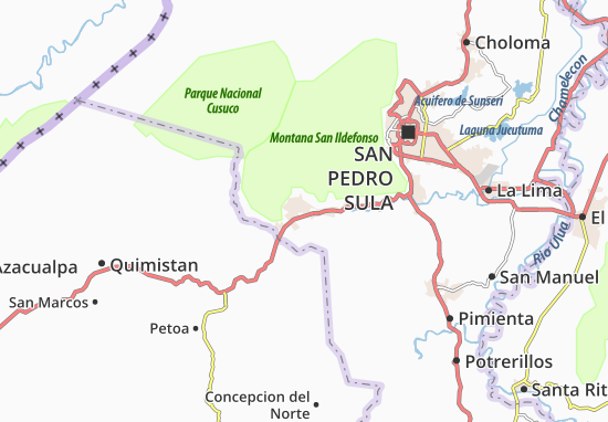 Mapa Cofradia