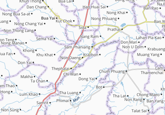 Mapa Non Daeng