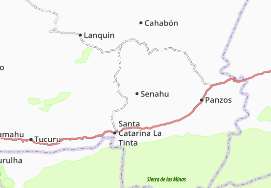 Karte Stadtplan Senahu