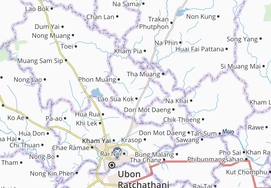 Karte Stadtplan Lao Sua Kok