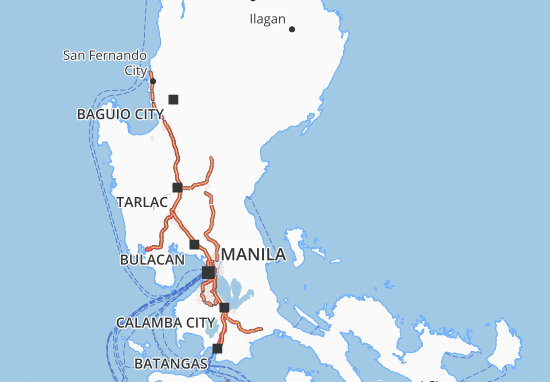 Mapa Quezon