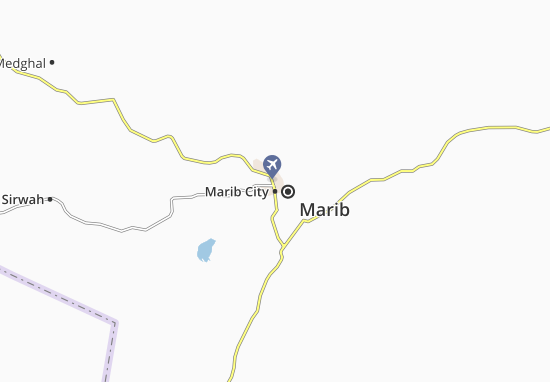 Mapa Marib City