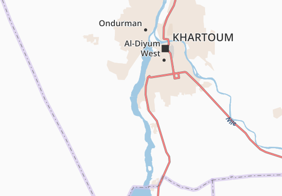 Karte Stadtplan Abu-Doma