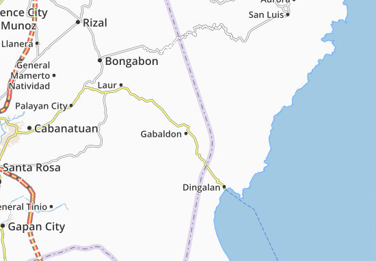 Karte Stadtplan Gabaldon