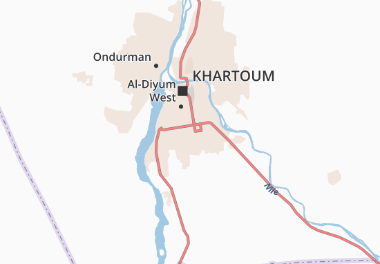 Mapa Al-Hilla Al-Jadida