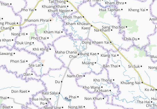Carte-Plan Maha Chana Chai