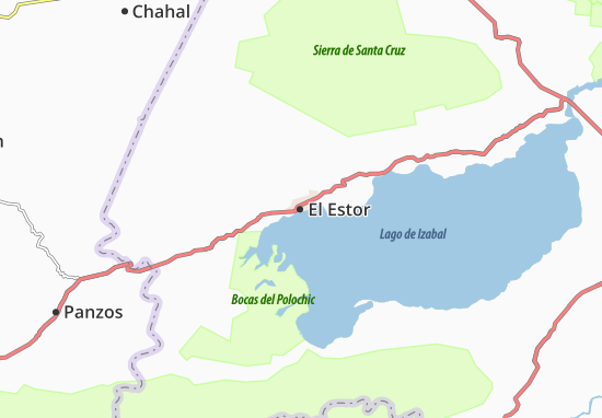El Estor Map