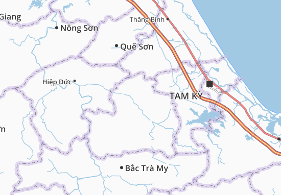 Mapa Tiên Châu