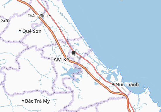 Karte Stadtplan Hòa Hương