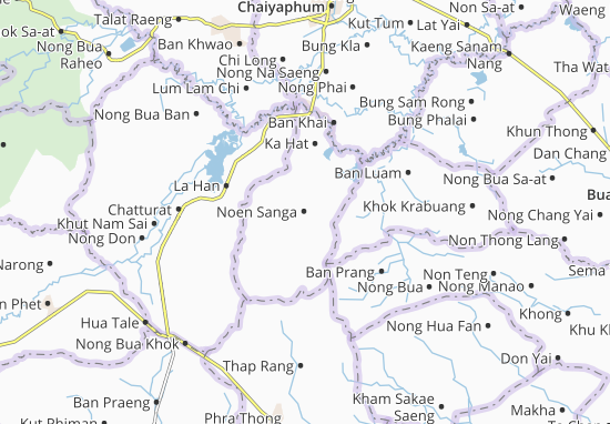 Karte Stadtplan Noen Sanga