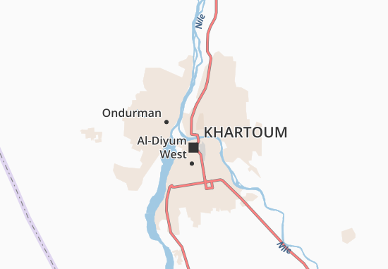 Mappe-Piantine Khartoum North