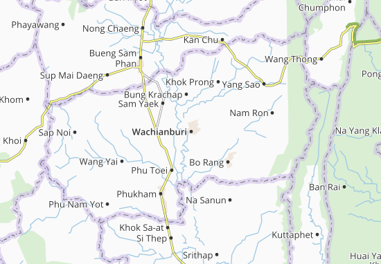 Mapa Wachianburi