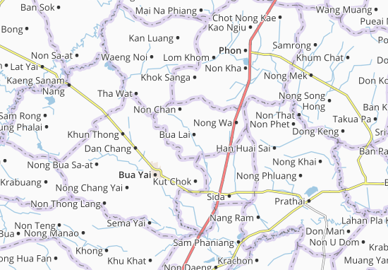 Mapa Bua Lai