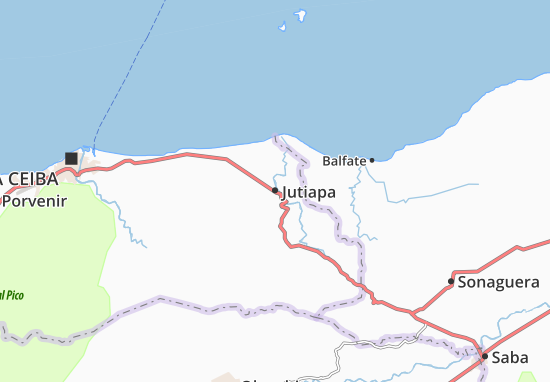 Mapa Jutiapa