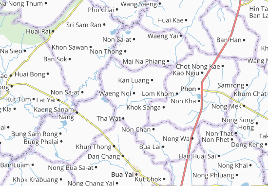Waeng Noi Map