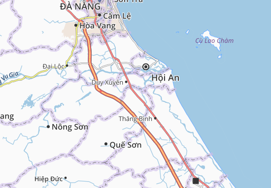 Kaart Plattegrond Quế Xuân 2