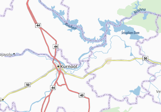 Mapa Alampur