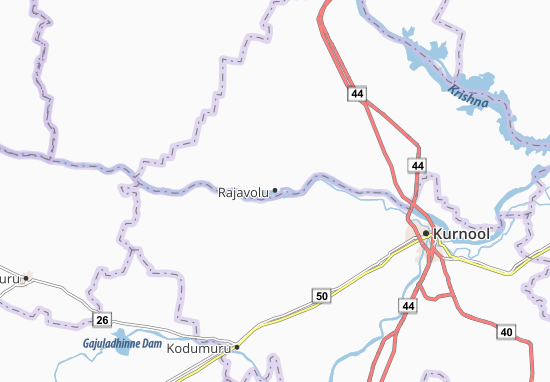 Karte Stadtplan Rajavolu