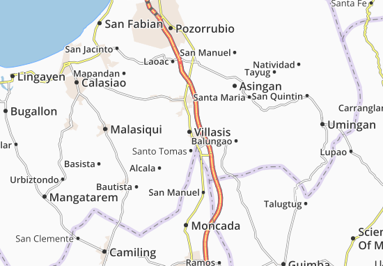 MICHELIN Vilãs map - ViaMichelin