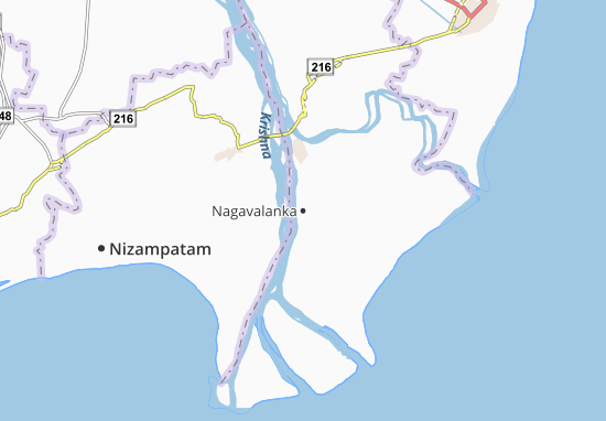 Mapa Nagavalanka