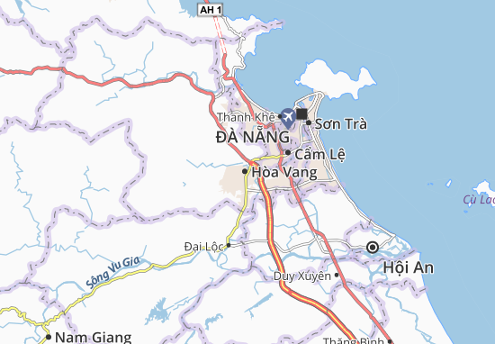 Karte Stadtplan Hòa Vang