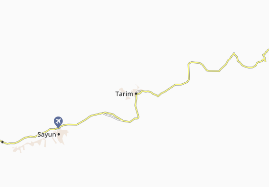 Karte Stadtplan Tarim