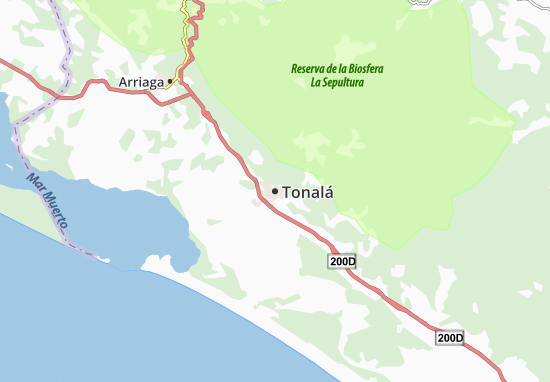 Mapa Tonalá