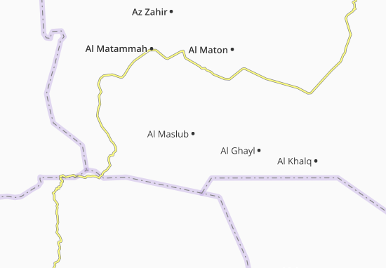 Karte Stadtplan Al Maslub