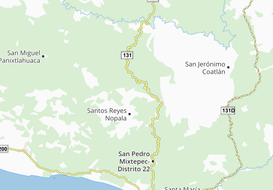Mapa San Juan Lachao