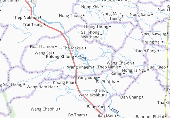 Karte Stadtplan Wang Yang
