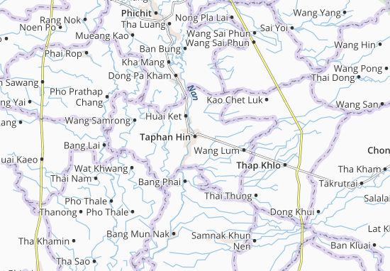 Mapa Taphan Hin