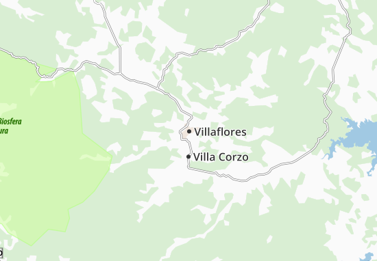 Kaart Plattegrond Villaflores